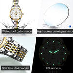 Load image into Gallery viewer, OLEVS Women&#39;s Waterproof  Mechanical Watch Model 6630jxw
