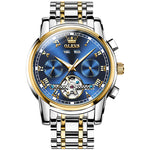 Load image into Gallery viewer, OLEVS Men&#39;s Mechanical Waterproof Watch Model 6607
