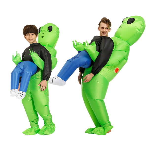 Halloween Adult Kids Alien Inflatable Costume Boys Girl Christmas Part –  lulushei