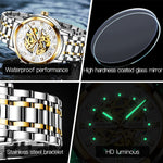 Load image into Gallery viewer, OLEVS Men&#39;s  Mechanical watch Model 9901
