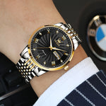 Load image into Gallery viewer, OLEVS Men&#39;s Waterproof  Mechanical Watch Model 6630jxm
