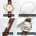 Load image into Gallery viewer, OLEVS Women&#39;s Waterproof  Mechanical Watch Model 6629jxw
