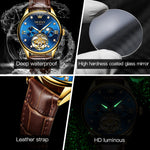 Load image into Gallery viewer, OLEVS Men&#39;s  Mechanical Watch Model  3601
