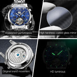 Load image into Gallery viewer, OLEVS Men&#39;s  Mechanical watch Model 9910
