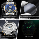 Load image into Gallery viewer, OLEVS Men&#39;s  Mechanical watch Model 9910
