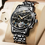 Load image into Gallery viewer, OLEVS Men&#39;s Mechanical Waterproof Watch Model 6607
