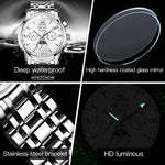 Load image into Gallery viewer, OLEVS Men&#39;s  Mechanical watch Model 6633jxm
