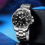 Load image into Gallery viewer, OLEVS Men&#39;s Waterproof Luminous Mechanical Watch Model 6650jx
