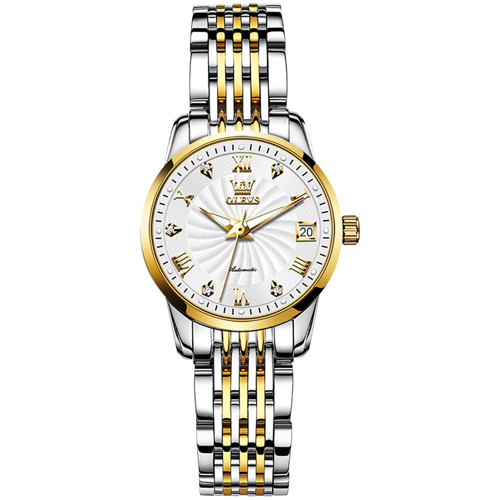 OLEVS Women's Waterproof  Mechanical Watch Model 6630jxw