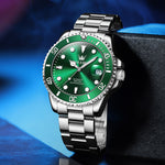 Load image into Gallery viewer, OLEVS Men&#39;s Waterproof Luminous Mechanical Watch Model 6650jx
