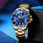 Load image into Gallery viewer, OLEVS Men&#39;s Waterproof Luminous Mechanical Watch Model 6650jx
