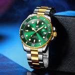 Load image into Gallery viewer, OLEVS Men&#39;s Waterproof Luminous Mechanical Watch Model 6650jx
