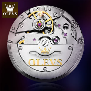 OLEVS Men's Waterproof Luminous Mechanical Watch Model 6650jx