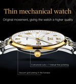 Load image into Gallery viewer, OLEVS Men&#39;s Waterproof  Mechanical Watch Model 6630jxm
